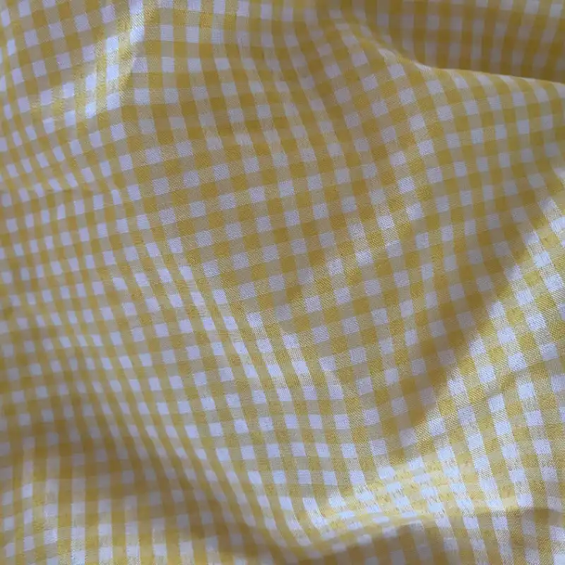 Tela guinga amarilla