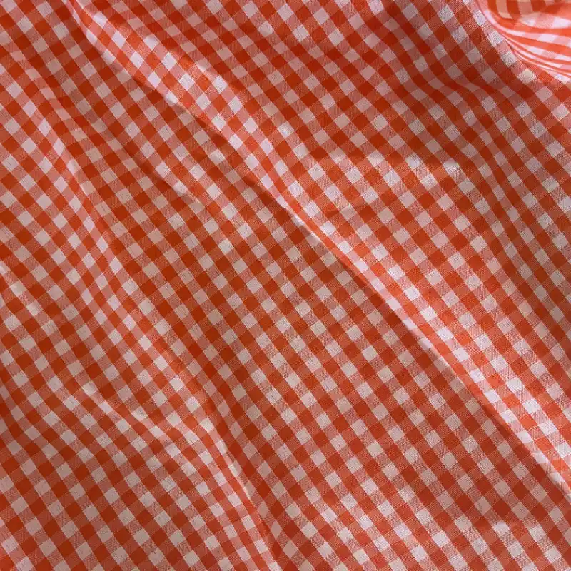 Tela guinga naranja 