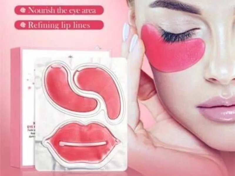Mascarillas para ojos y labios  