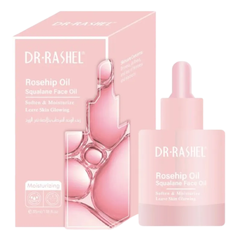 Aceite facial de Rosa mosqueta y Escualano