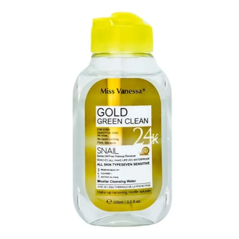 Agua Micelar Desmaquillante 24k (100ml)