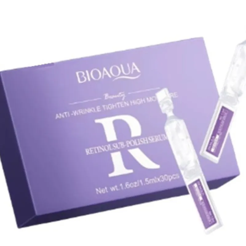 Ampolletas de  Retinol Serum Bioaqua . Caja de 30 pcs