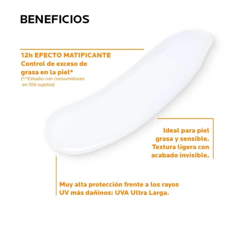 Anthelios Toque Seco FPS 50+ Protector Solar Facial 