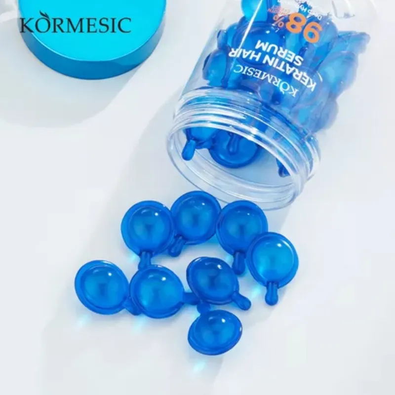 Cápsulas capilar de keratina 98% smooth hair