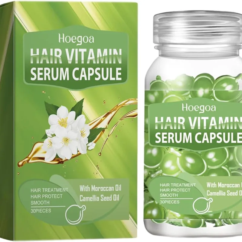 CÁPSULA DE SUERO DE VITAMINA PARA EL CABELLO