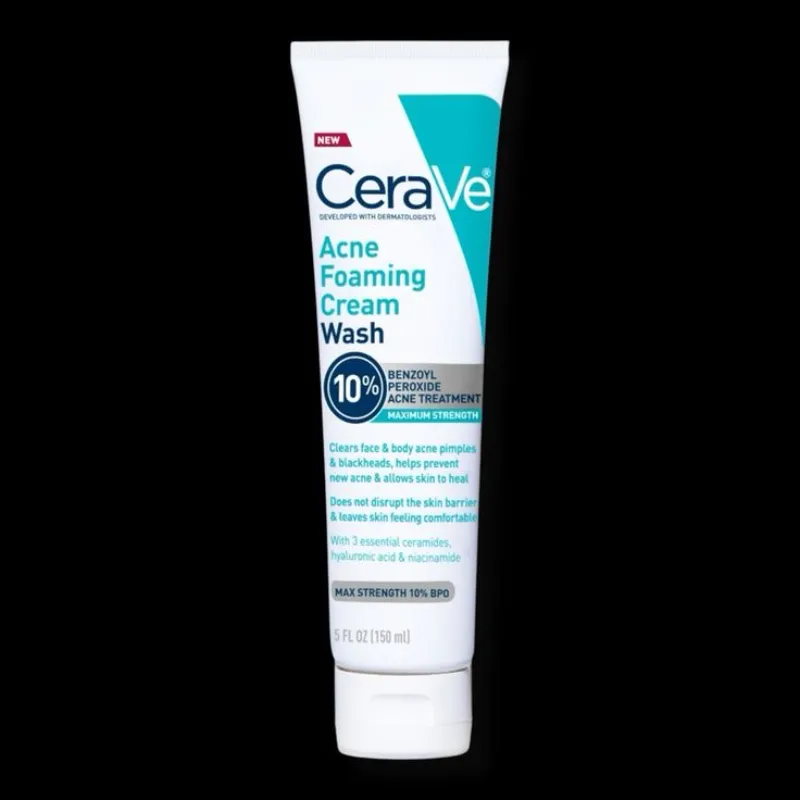 CeraVe Crema limpiadora espumosa para el acné (150ml)