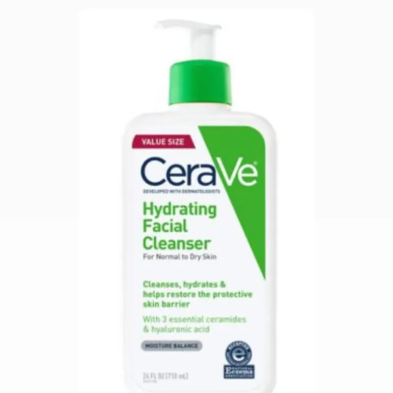 CERAVE - LIMPIADOR FACIAL - HYDRATING. PARA PIELES NORMALES A SECAS.