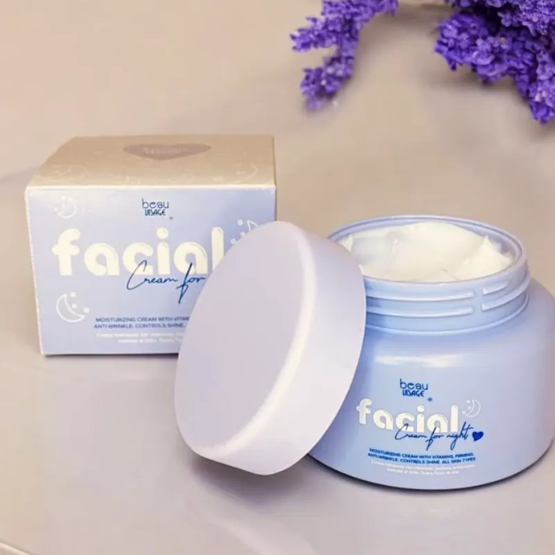  CREMA HIDRATANTE DE NOCHE CON VITAMINAS , REAFIRMANTE Y ANTIARRUGAS. 