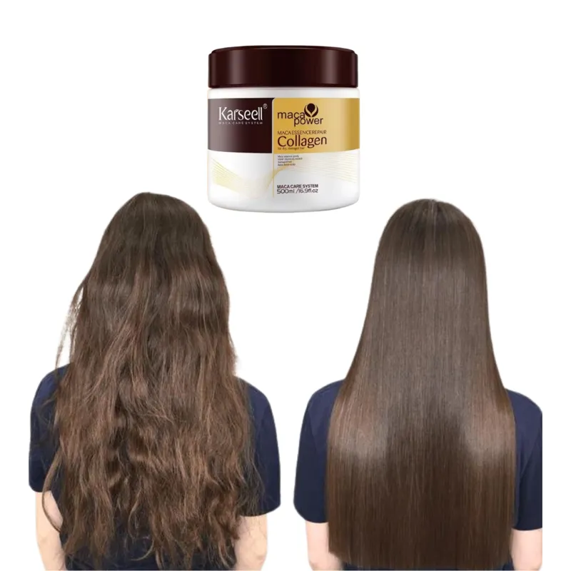 CREMA ALISADORA KARSELL CON COLAGENO PARA EL CUIDADO DEL CABELLO