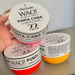 Crema corporal con fragancia tropical 