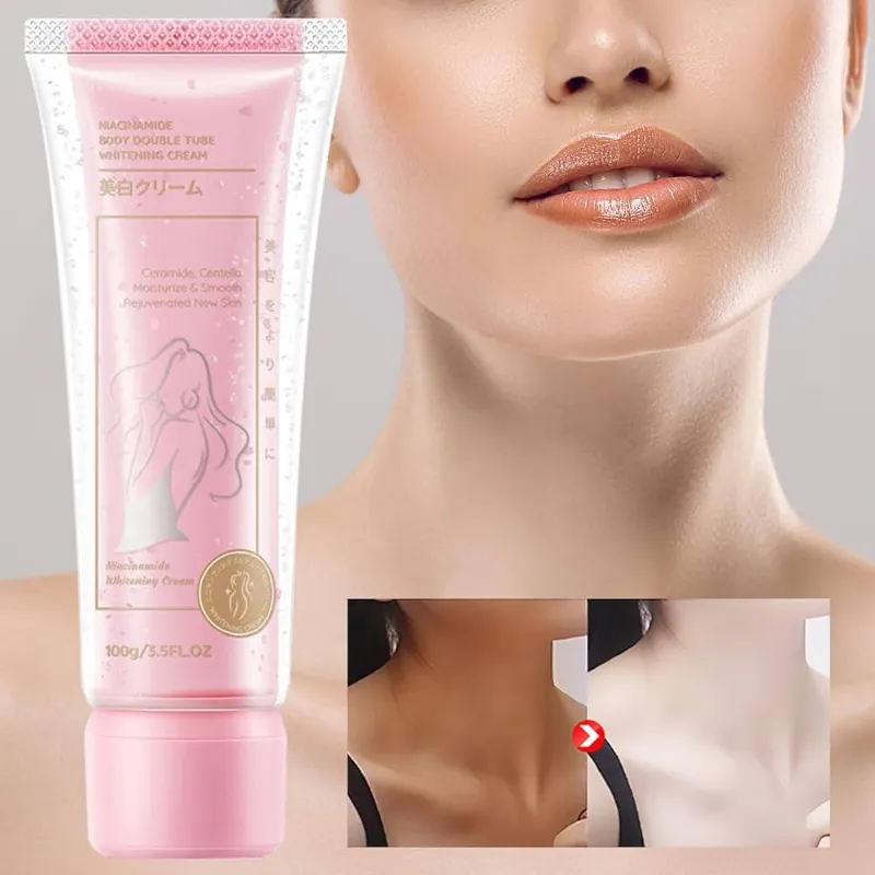 Crema Corporal Iluminadora Disaar con Niacinamida, Ceramidas y Centella ✨