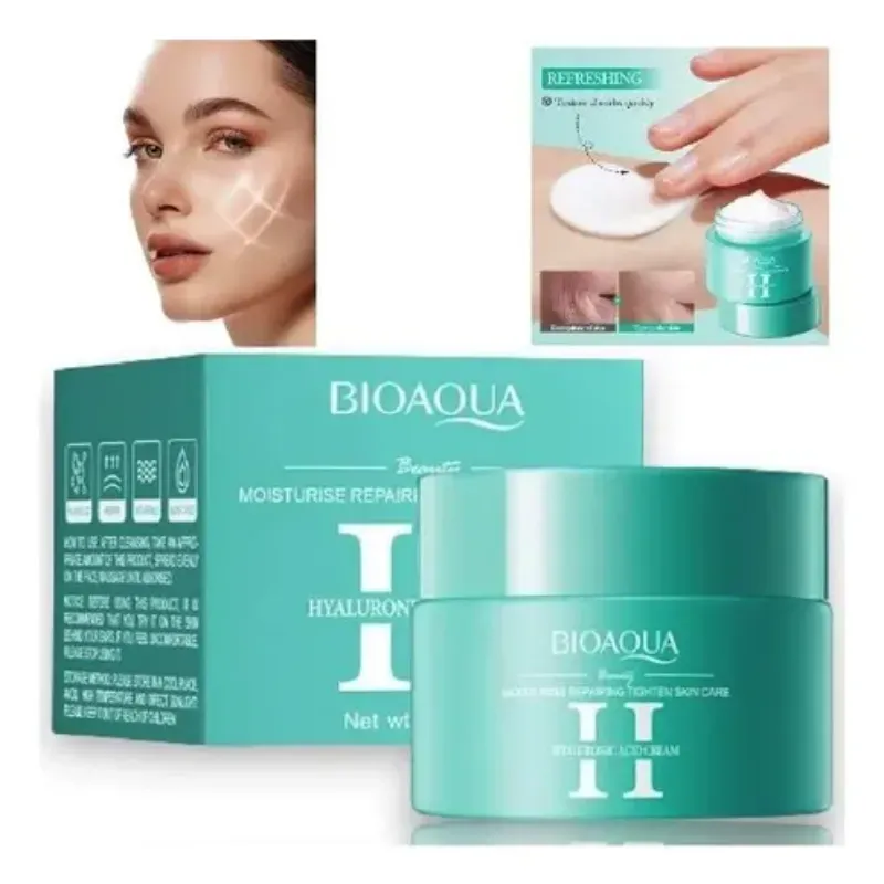 Crema facial de Ácido Hyalurónico