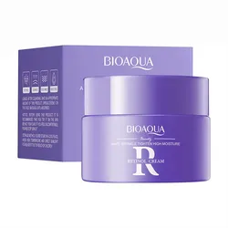 Crema Facial Reafirmante Antiarrugas con Retinol BIOAQUA,