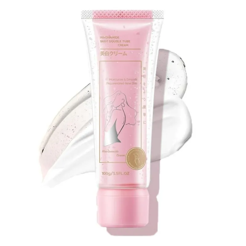 Crema + Gel Blanqueador de Niacinamida .TUBO DOBLE(100g)