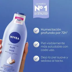 Crema Nivea  Suavidad y Humectación Profunda 220ml