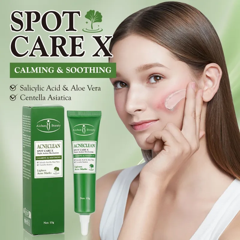 Gel  anti acné con Ácido salicílico , Aloe Vera y  Centella asiática 