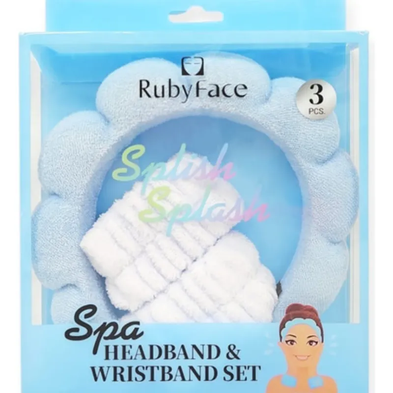 Spa  Juego de diadema y pulsera .3piezas 