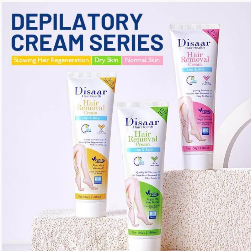 DISAAR CREMA PARA DEPILAR  3.53 oz / 3.38 onza.