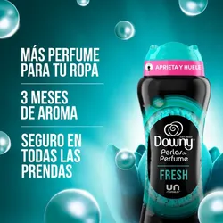Downy Perlas aromatizantes para ropa, aroma limpio y fresco, 345g