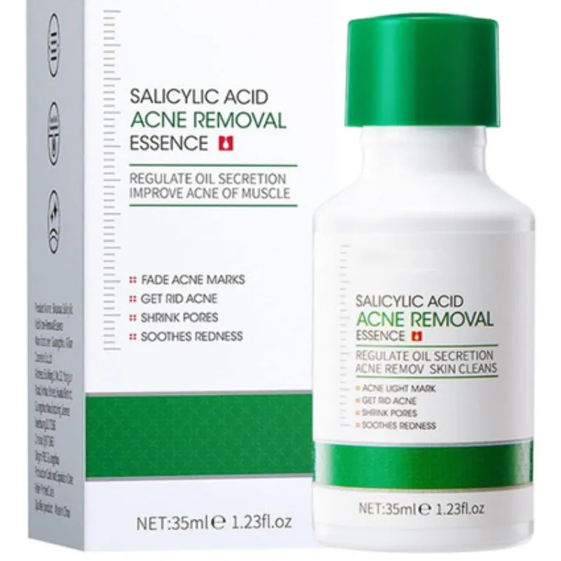 Serum Líquido Antiacné,Reparador Espinillas Ácido Salicílico(35ml)