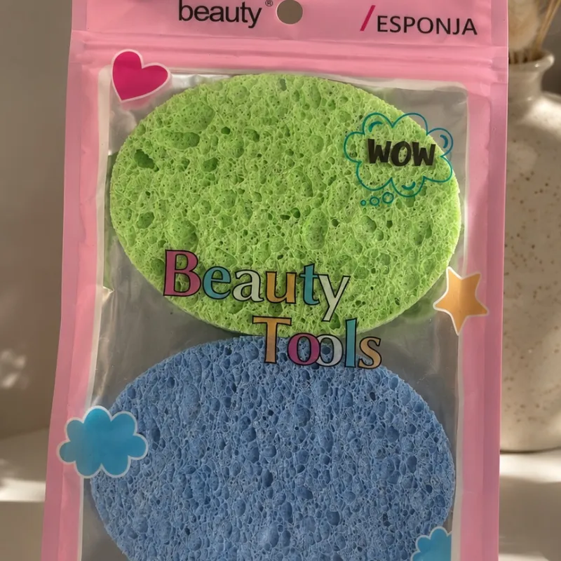 Esponja limpiadora facial  - paquete de 2