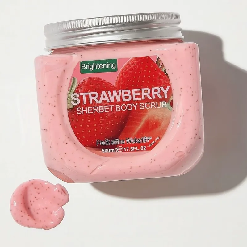Exfoliante corporal de fresa 🍓.500ml 
