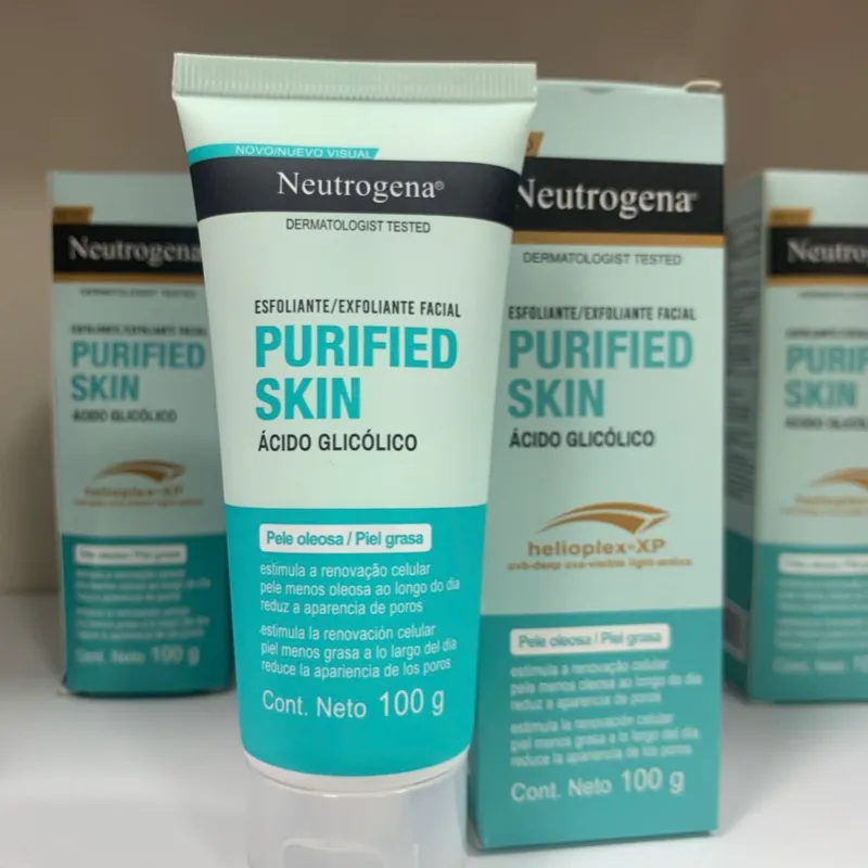 Exfoliante Facial de Neutrogena de Ácido Glicólico(100g)