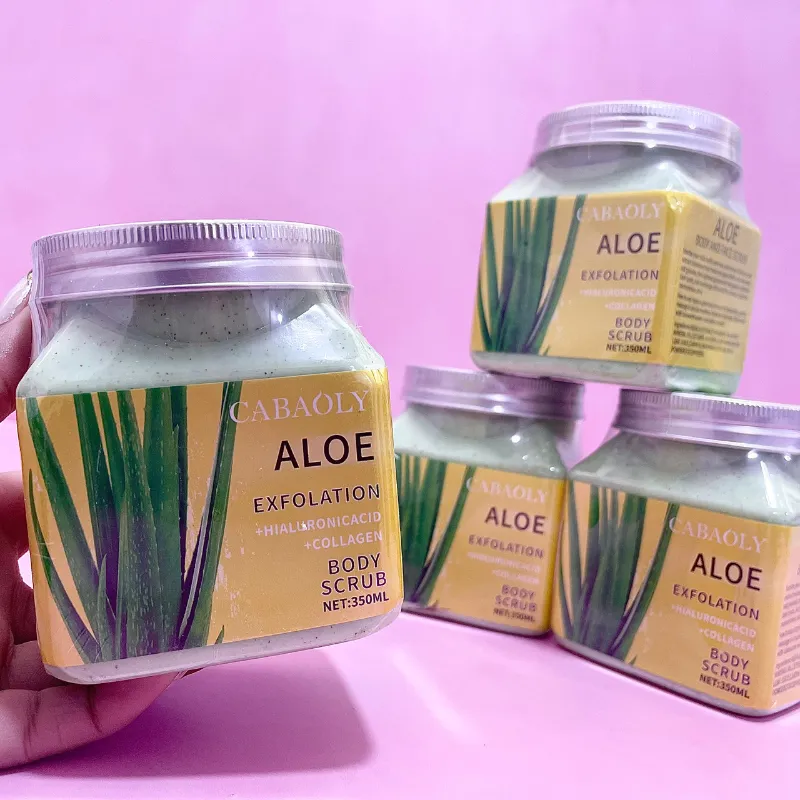 Exfoliante facial y corporal de Aloe Vera 