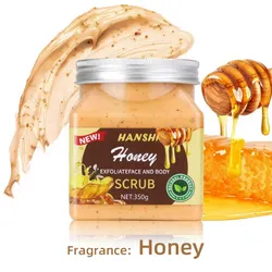 Exfoliante facial y corporal de miel 