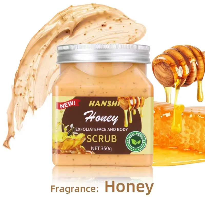 Exfoliante facial y corporal de miel 