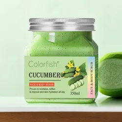 Exfoliante Facial y Corporal de Pepino BVOW). 