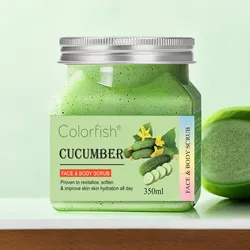 Exfoliante Facial y Corporal de Pepino 🥒 350ML