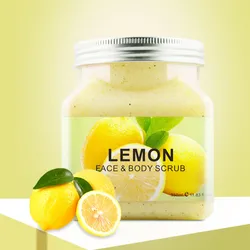 Exfoliante facial y corporal Lemon. 