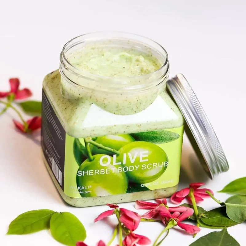 EXFOLIANTE  FACIAL Y CORPORAL SHERBET OLIVE 500ML