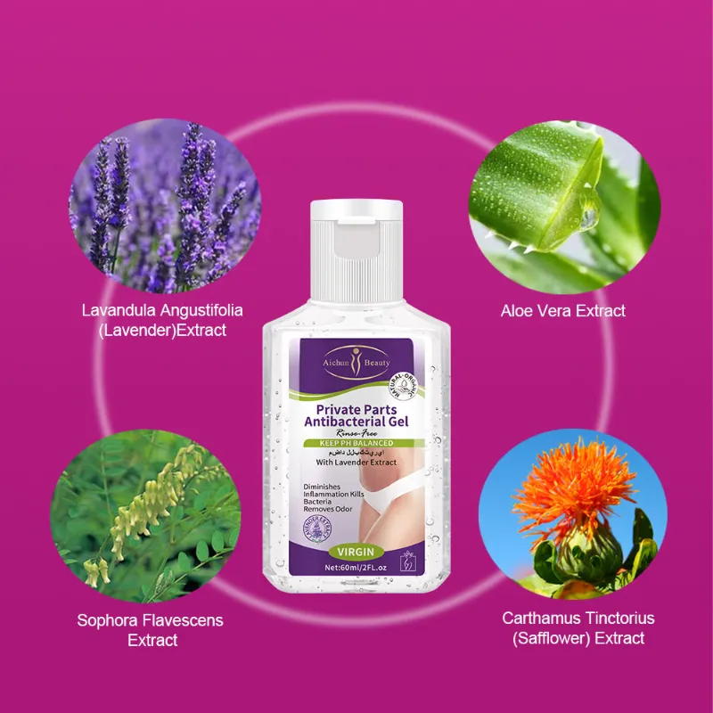 Gel Antibacterial para zonas íntimas 