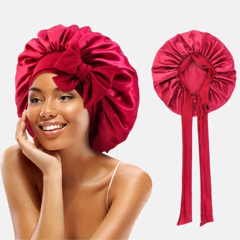 Gorros de Satén de Seda para dormir