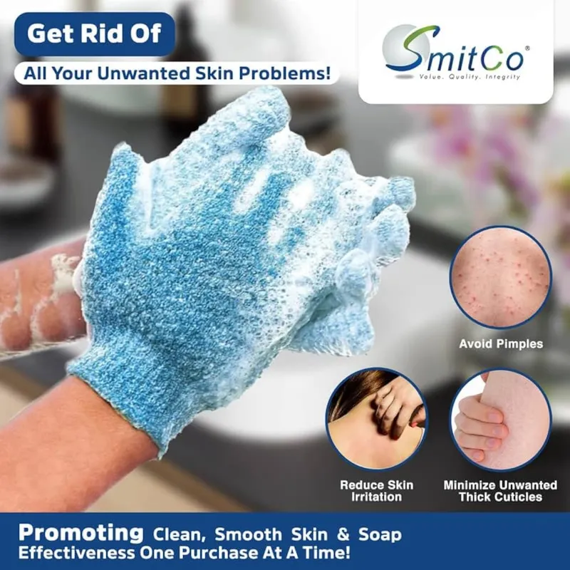 Guantes exfoliantes