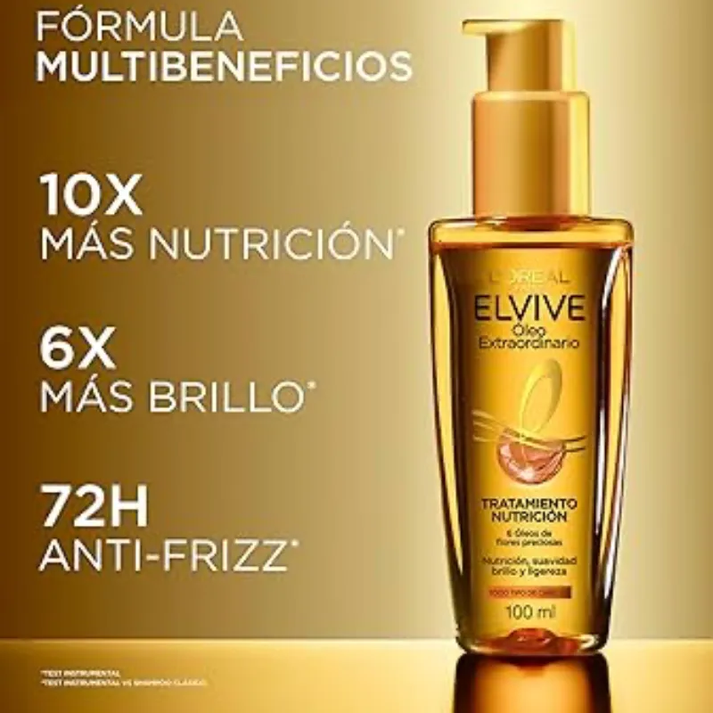 L'Oréal Paris. Tratamiento en Aceite Elvive Óleo