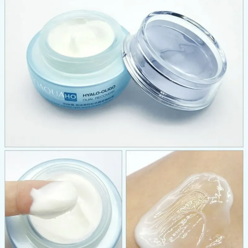 Bioaqua Hyalo-Oligo Dual Recovery es una crema facial rejuvenecedora e hidratante. 