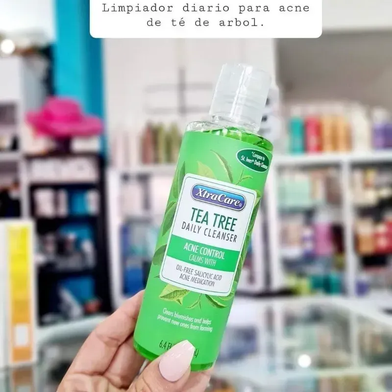 Limpiador control de Acné de Árbol de Té y Ácido salicílico