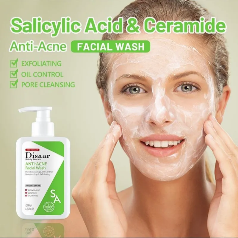 LIMPIADOR FACIAL ANTI-ACNÉ DISAAR (200g)