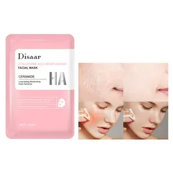 Mascarilla Hidratante de Ácido Hyalurónico y Ceramidas 