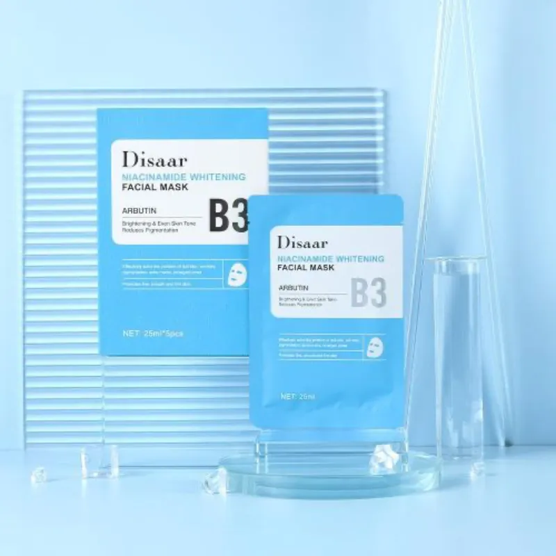 Mascarilla Blanqueadora de Niacinamida y Arbutina 
