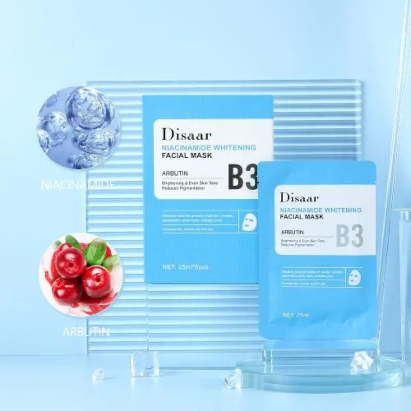 Mascarilla Blanqueadora de Niacinamida y Arbutina 