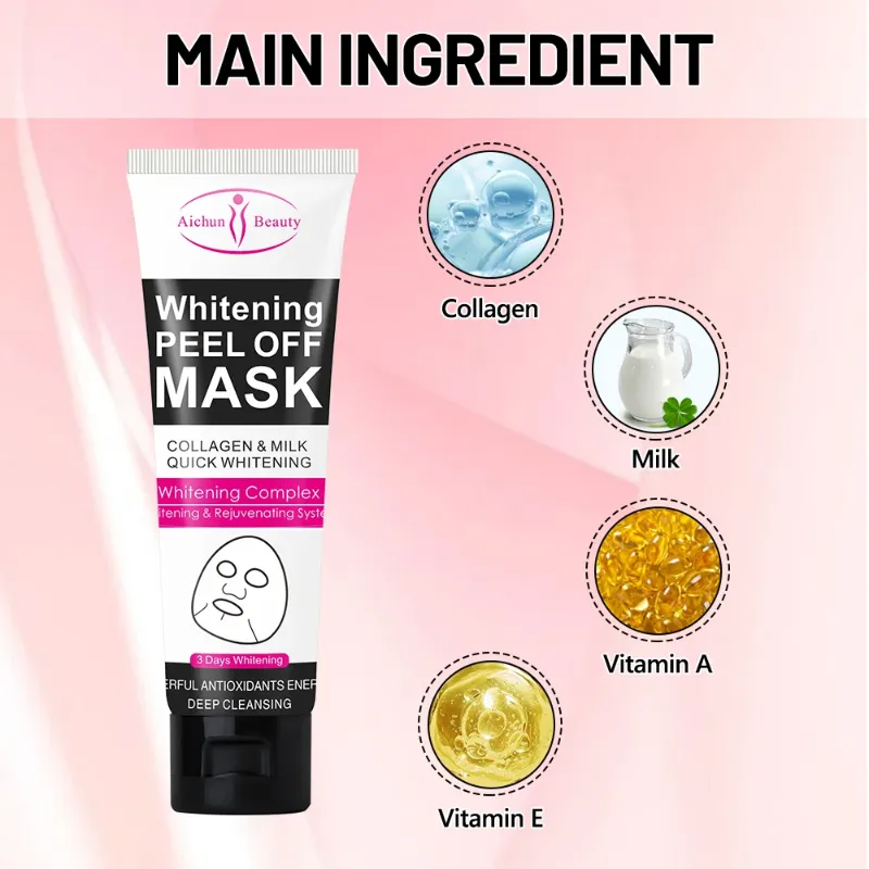Mascarilla blanqueadora peel-off Aichun Beauty