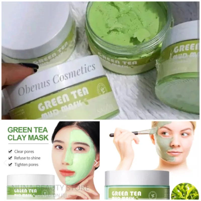 💚Mascarilla de Barro de té Verde de SADOER (100ml)