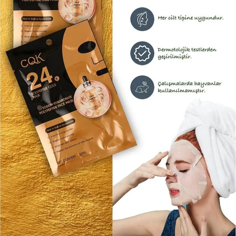 MASCARILLA DE ORO POLIPEPTIDO 24K 