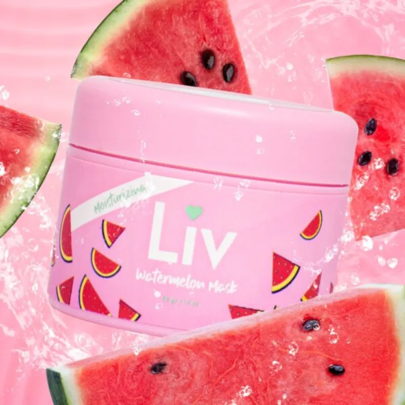 Mascarilla de Sandía Liv, para el cuidado facial 