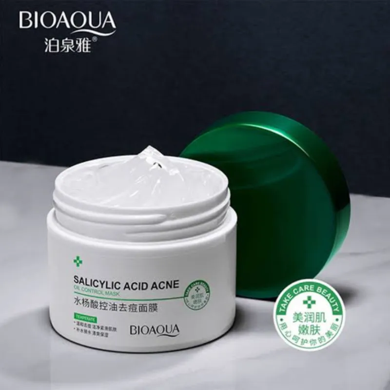  Mascarilla facial Bioaqua con ácido salicílico. 