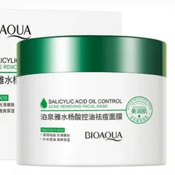  Mascarilla facial Bioaqua con ácido salicílico. 